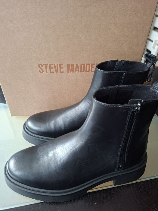 Кожени боти Steve Madden