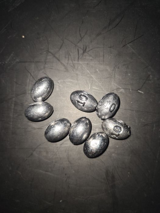 Грузило для рыбалки Оливка