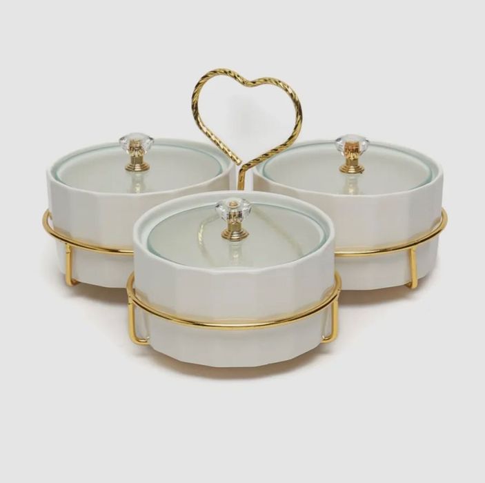 Менажница из керамики