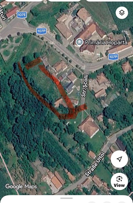 Proprietate centrala de vanzare in Hoparta - 2543 mp