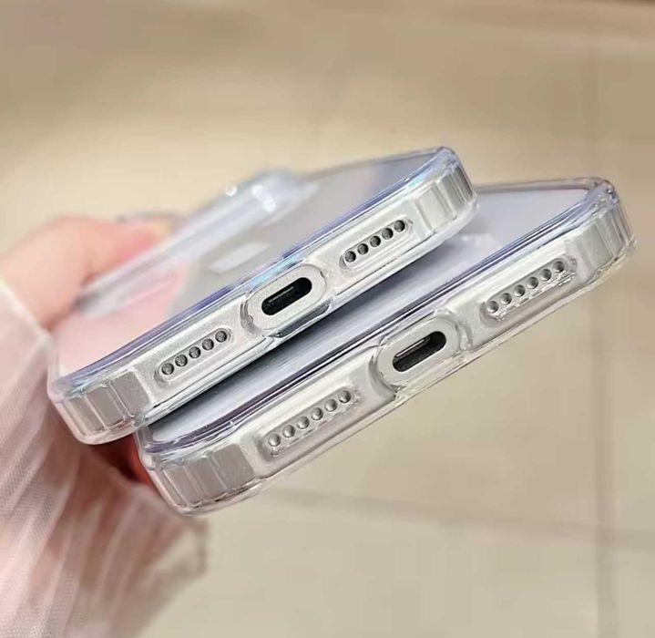 Husa transparenta MagSafe pt iPhone Air / 17 / 17 Pro / 17 Pro Max