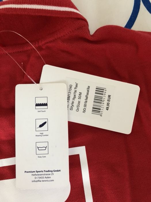 Tricouri Fila marimea M si unul L,de tenis!