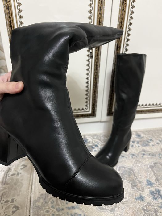 Обувь   Женский черный