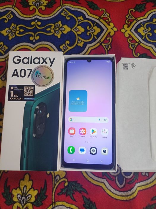 СамсунгА07 холати янги 128талик