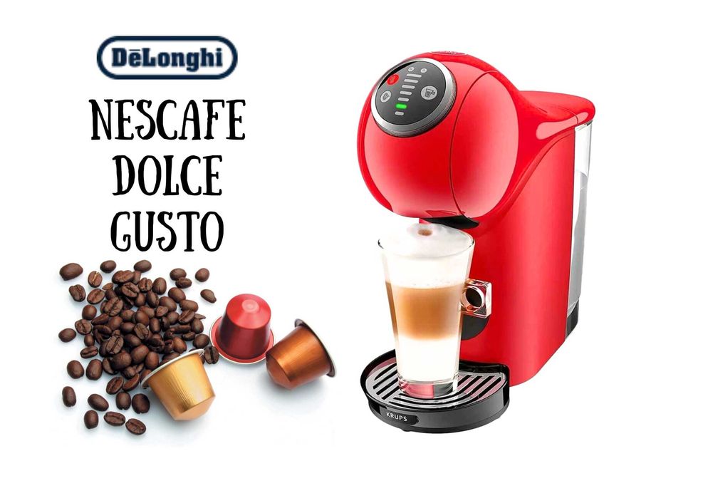 Капсульная кофемашина Delonghi Dolce Gusto EDG 315.R Genio S Plus kv41
