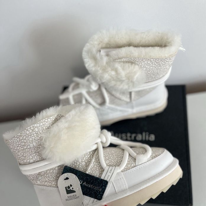 Emu Australia Cizme de zăpadă piele naturală lână