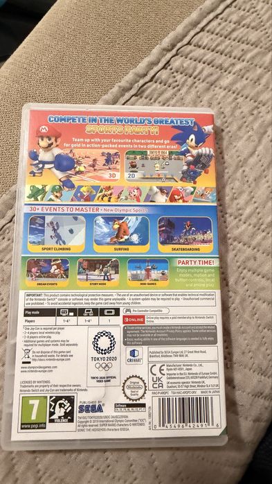 Mario and Sonic at the Olympic Games Nintendo Switch