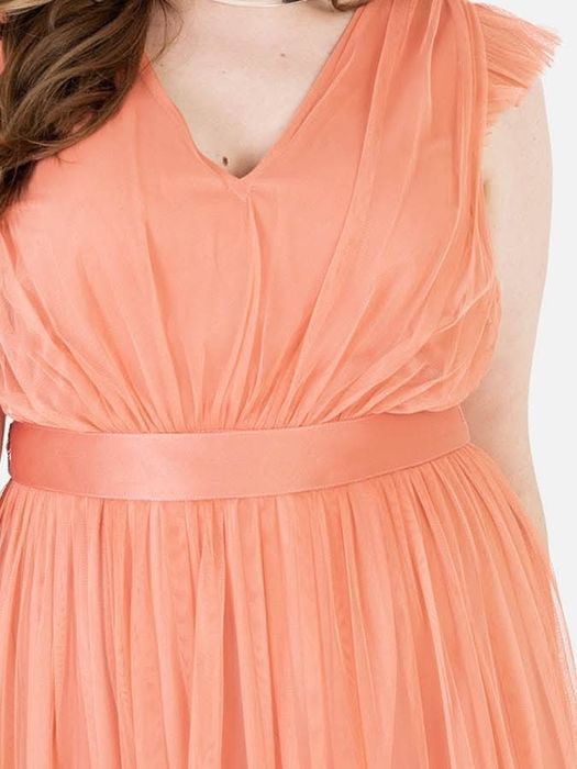 Официална макси рокля за сватба 2хл или 3хл  Anaya with love ххл хххл