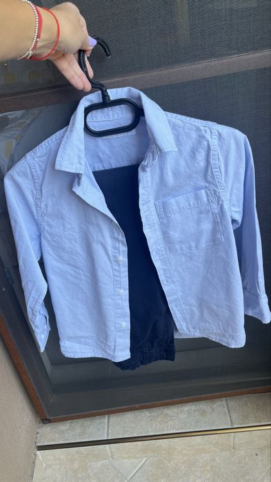 Риза с панталон Зара размер 122/128