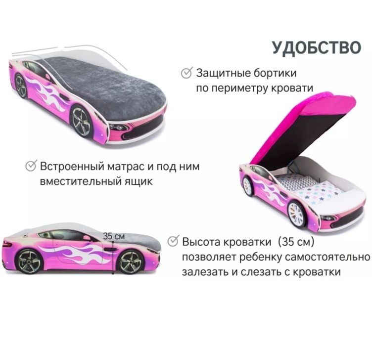 Кровать  машинка