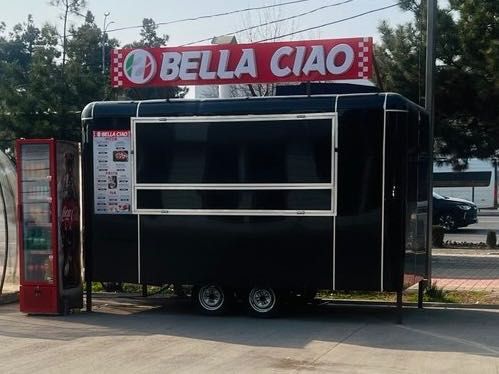 Food Truck с прицепом