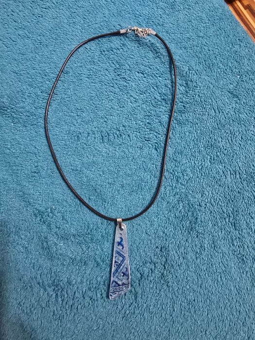 Pandantiv traditional, rasina UV , fir cerat de 40cm , facut manual