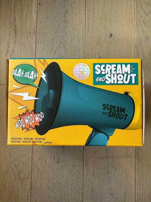 Legami Milano Jucărie muzicală Scream and Shout Megafon