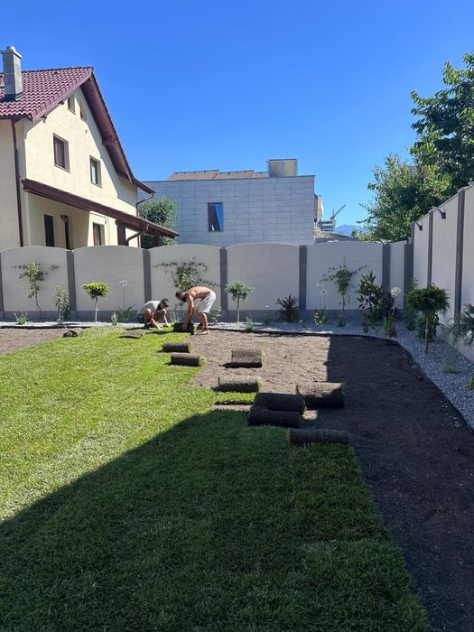 Montaj rulouri gazon si sitem aspresoare