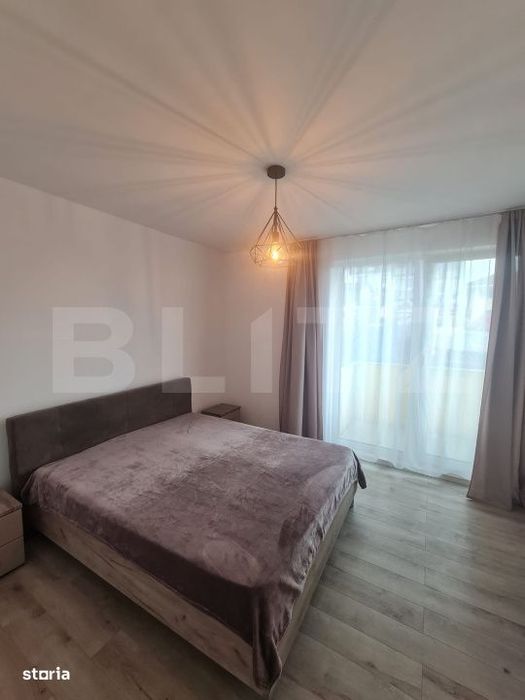 2 camere, bucatarie inchisa, zona Teilor
