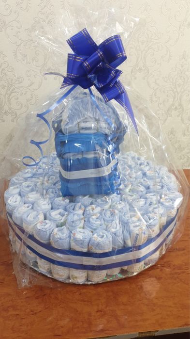 Торт из памперсов