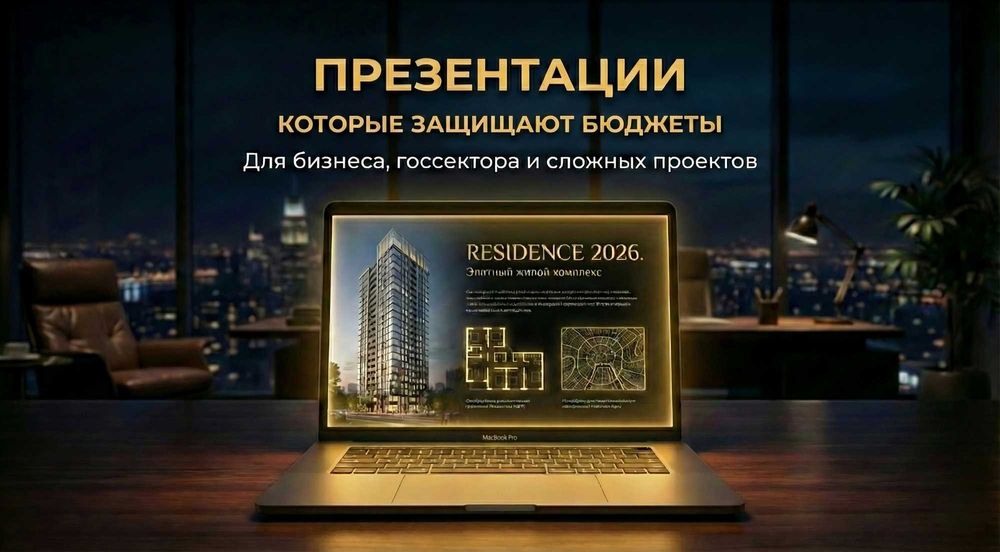 Создаю презентации, которые влюбляют инвесторов и преподавателей