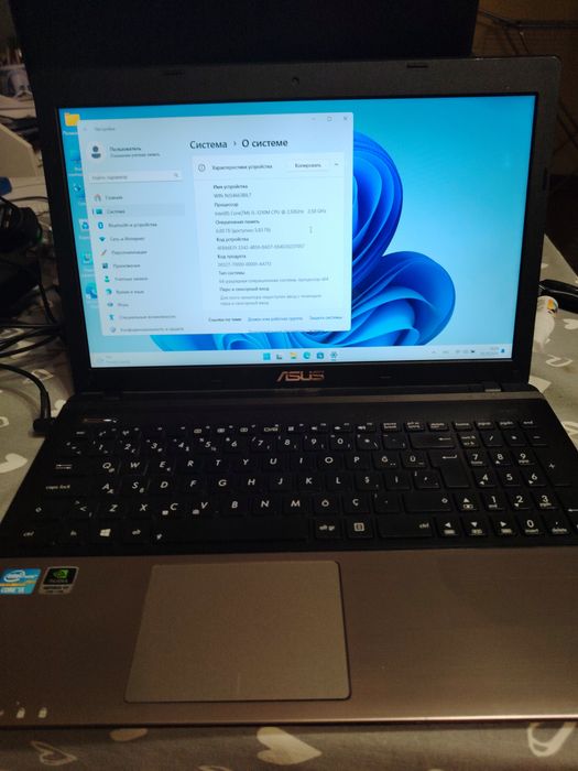 Ноутбук Asus A55V Intel Core i5 (i5-3210M)
