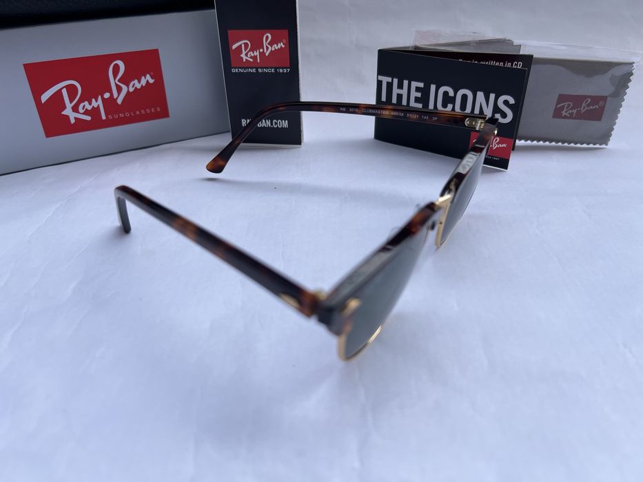 Ochelari de soare RAY BAN 3016 Clubmaster Polarizati Noi