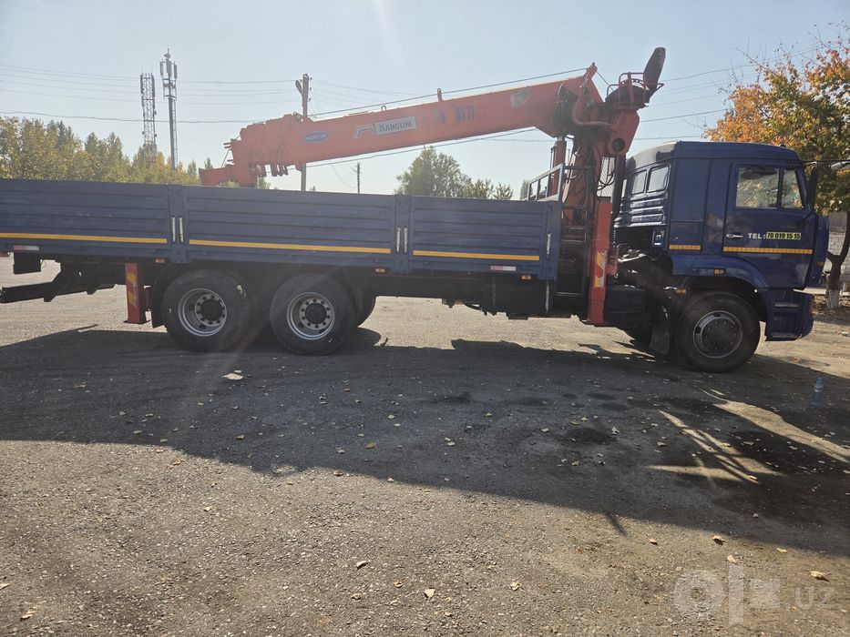 Евро камаз  кран манипулятор