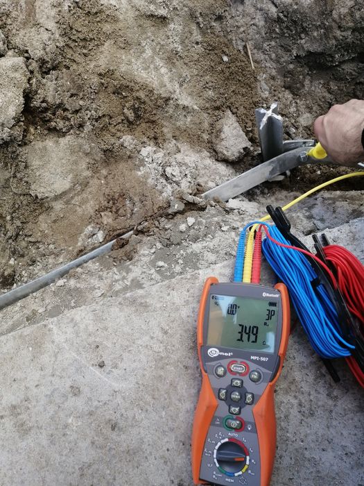 Impamantare verticala si buletin pram pentru panouri fotovoltaice