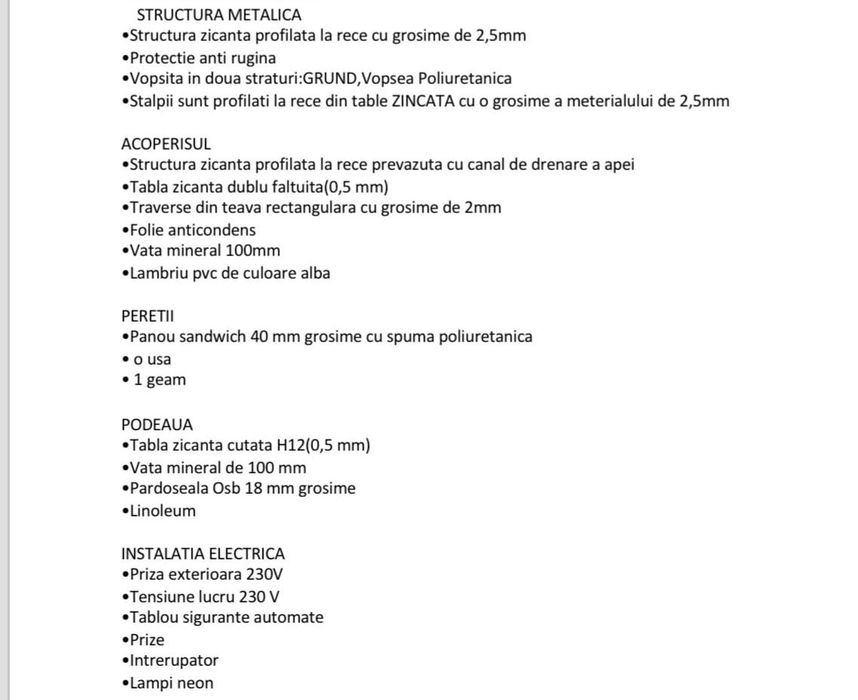 Vand container modulare