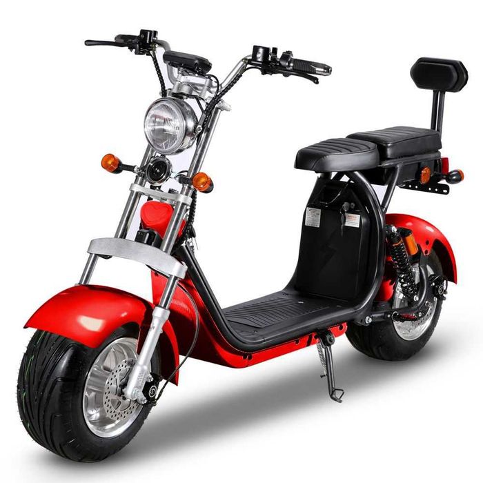 Scuter Electric CityCoco 1500W - Baterie Detașabilă 60V 26Ah fara permis Certificat COC inclus