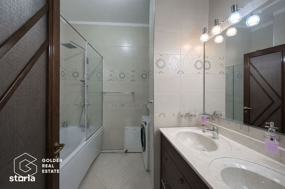 Penthouse Ared Uta, amenajat modern, vedere panoramica spre Stadionul