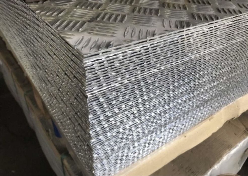 Tablă Striată Aluminiu 2,5x1250x2500