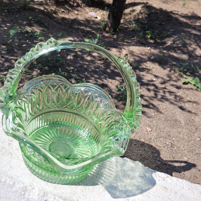 Ваза для конфет стеклянная