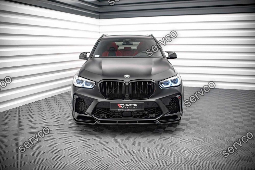 Prelungire splitter bara fata Bmw X5M F95 2018- v1 - Maxton Design