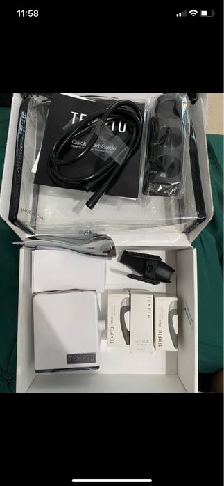 Aerograf machiaj temptu+ fond de ten, iluminator si blush