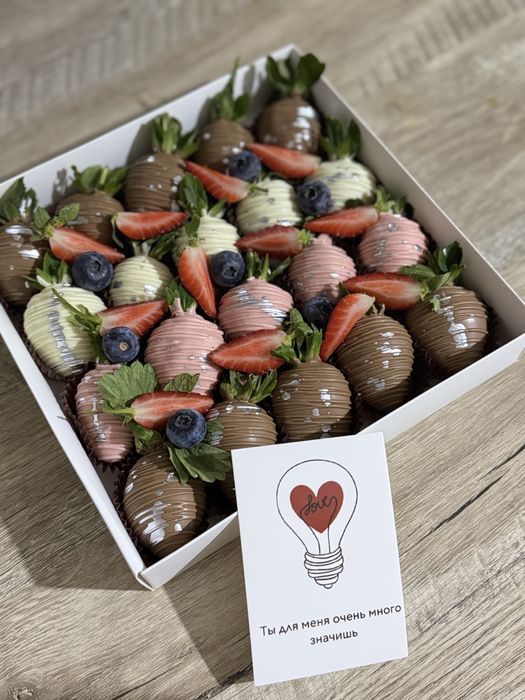 Клубника в шоколаде