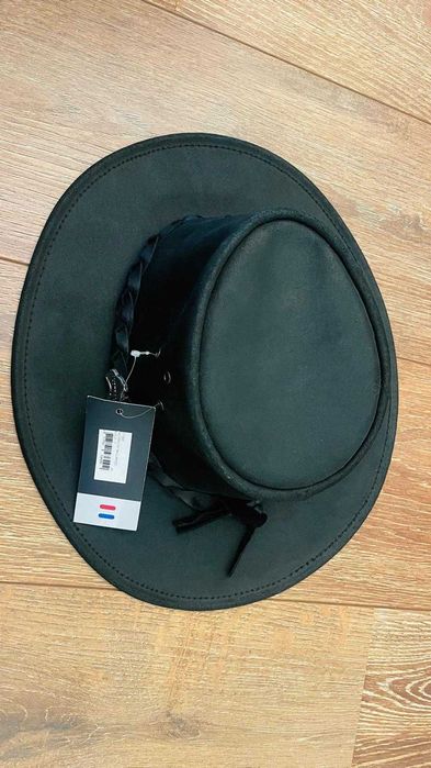 Pălărie piele model western Wallaroo Australia - Horka (Olanda) mărime M 56-57 cm