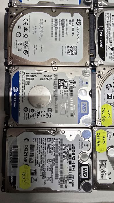 Hard disk laptop notebook 2,5" 1TB si 500GB