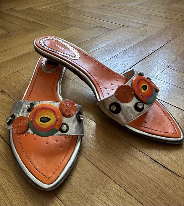 Дамски чехли Geox и Salamander 37 и 38н