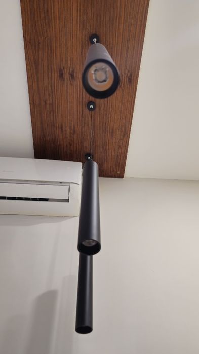 Стильный светильник на МДФ-панели в стиле Loft