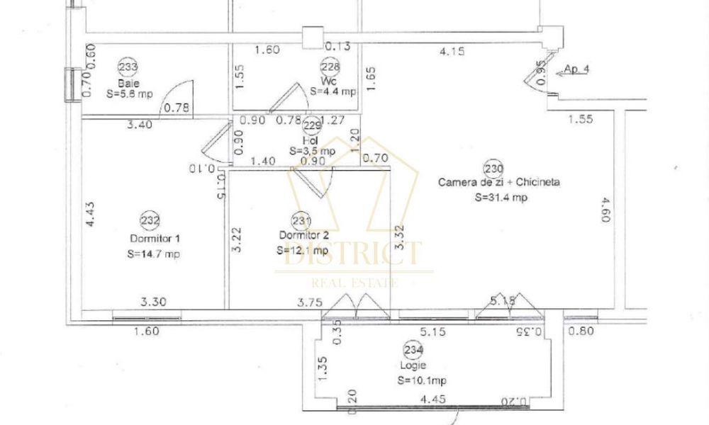 Apartamente deosebite cu 3 camere si 2 bai | Aradului | Comision 0%