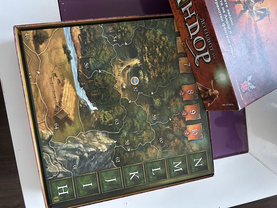Легендите на Андор – настолна игра, отлично състояние