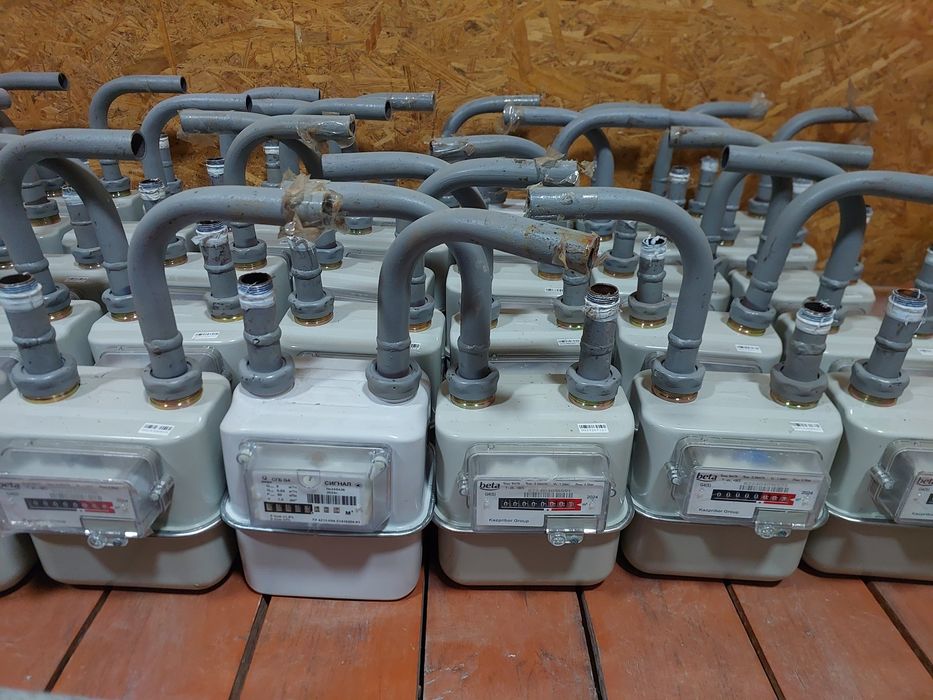 Жаңа ыстетілмеген газдың счётчыгы