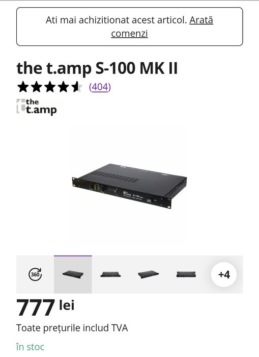 the t.amp S-100 MK II