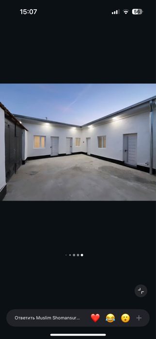 Uy sotiladi 1 sotix 2 xona + oshxona