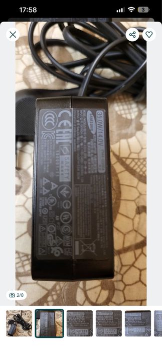 SAMSUNG 35W Incarcator 14V-2.5A cu pin central fuctional