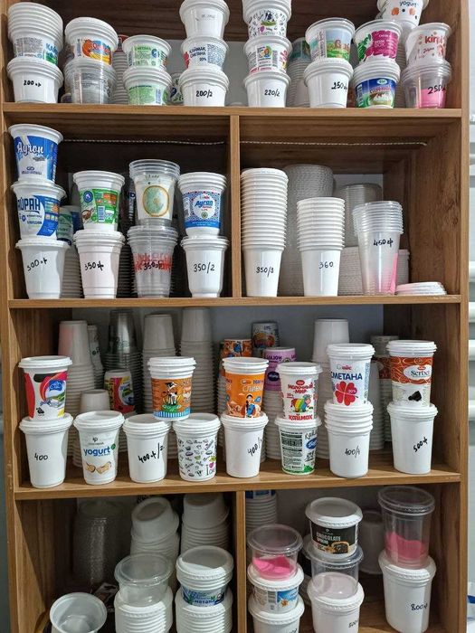 Стакан Пластиковый, от 200мл до 800мл.