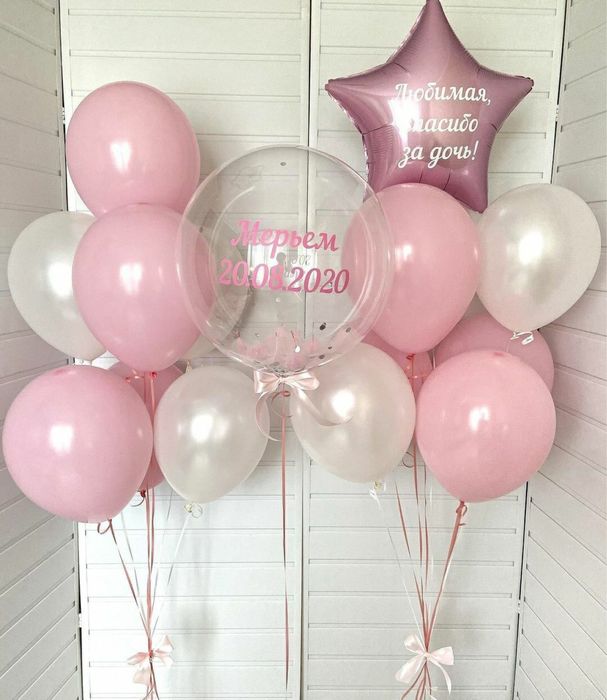 Шары на выписку из роддома