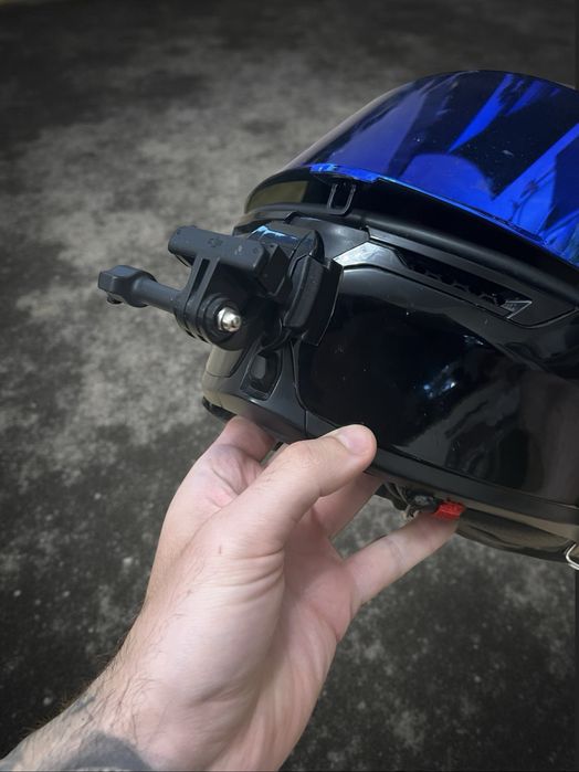 Casca AGV K6, culoare neagră, mărimea XL