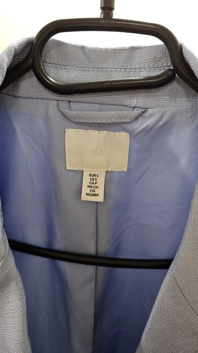 Сако H&M, небесносин