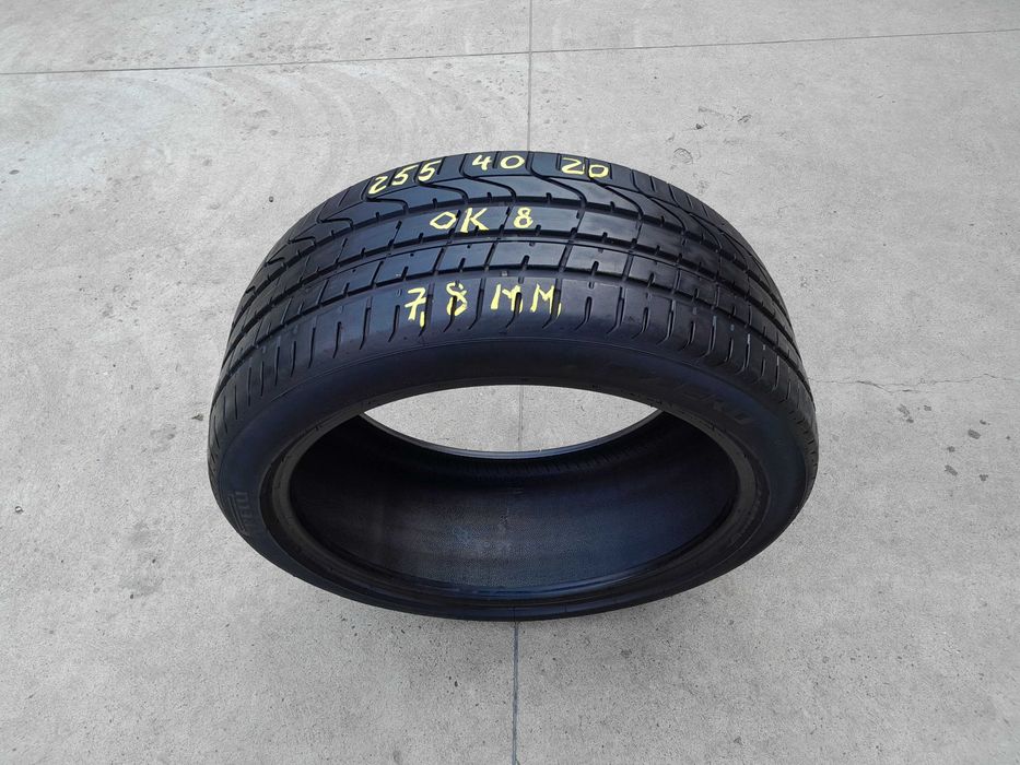 O anvelopa vara 255 40 20 pirelli p zero profil de 7,8 mm