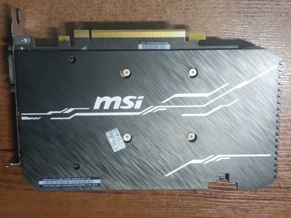 Msi gtx 1660 super 6gb (донор)