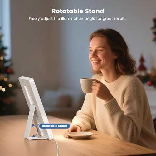 Нова тъжна SAD лампа 10 000 Lux светлинна терапия USB таймер памет